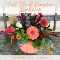 Fall Floral pumpkin workshop