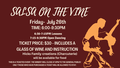 Salsa on the Vine- July